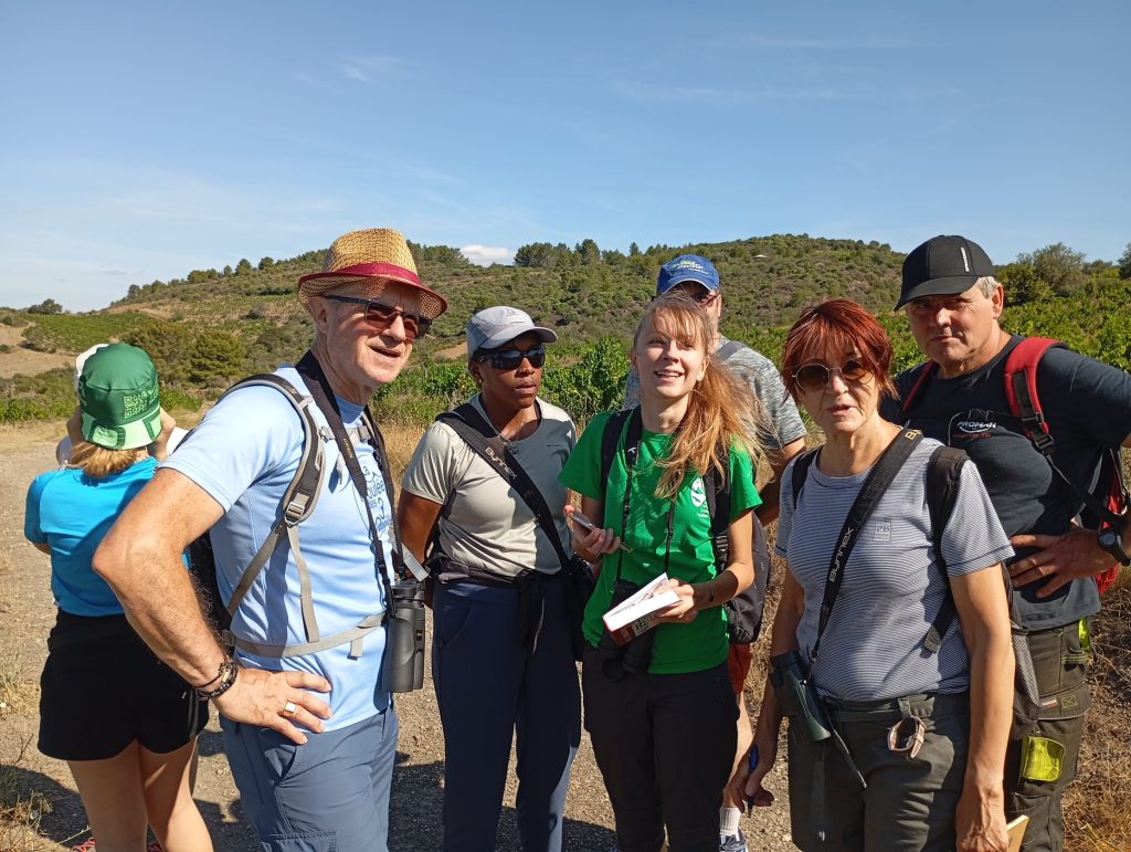 Animation Natura 2000, balade ornithologique, Villeneuve-les-Corbières, Parc naturel régional Corbières-Fenouillèdes
