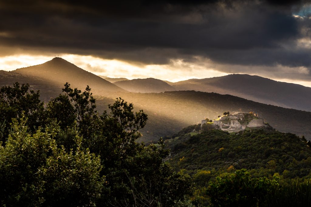 Château de Termes, forteresse royale du Languedoc dans le Parc naturel régional Corbières-Fenouillèdes