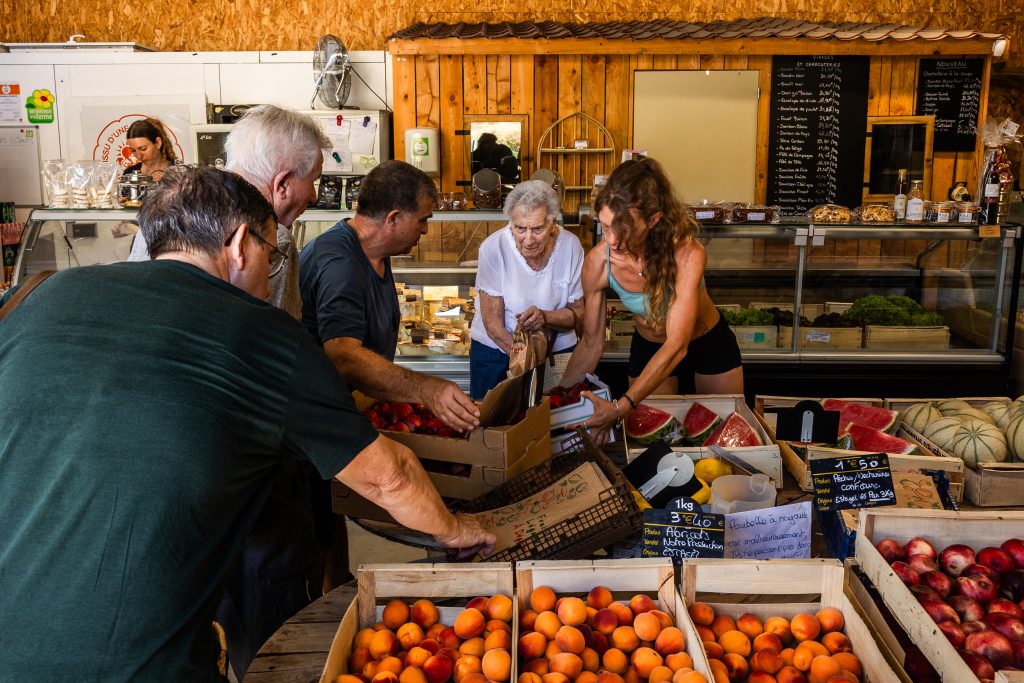 Vente directe du producteur au consommateur à Estagel, Parc naturel régional Corbières-Fenouillèdes