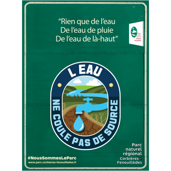 Adoptons les bons gestes ! L'eau ne coule pas de source, économisons là !