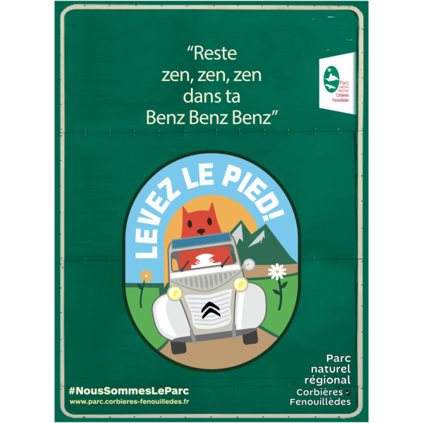 Adoptons les bons gestes ! Pour profiter, levons le pied !