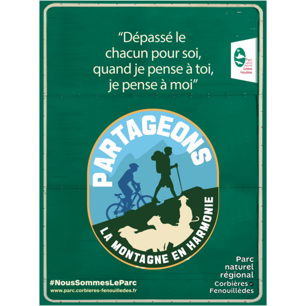 Adoptons les bons gestes ! Partageons la montagne en harmonie.