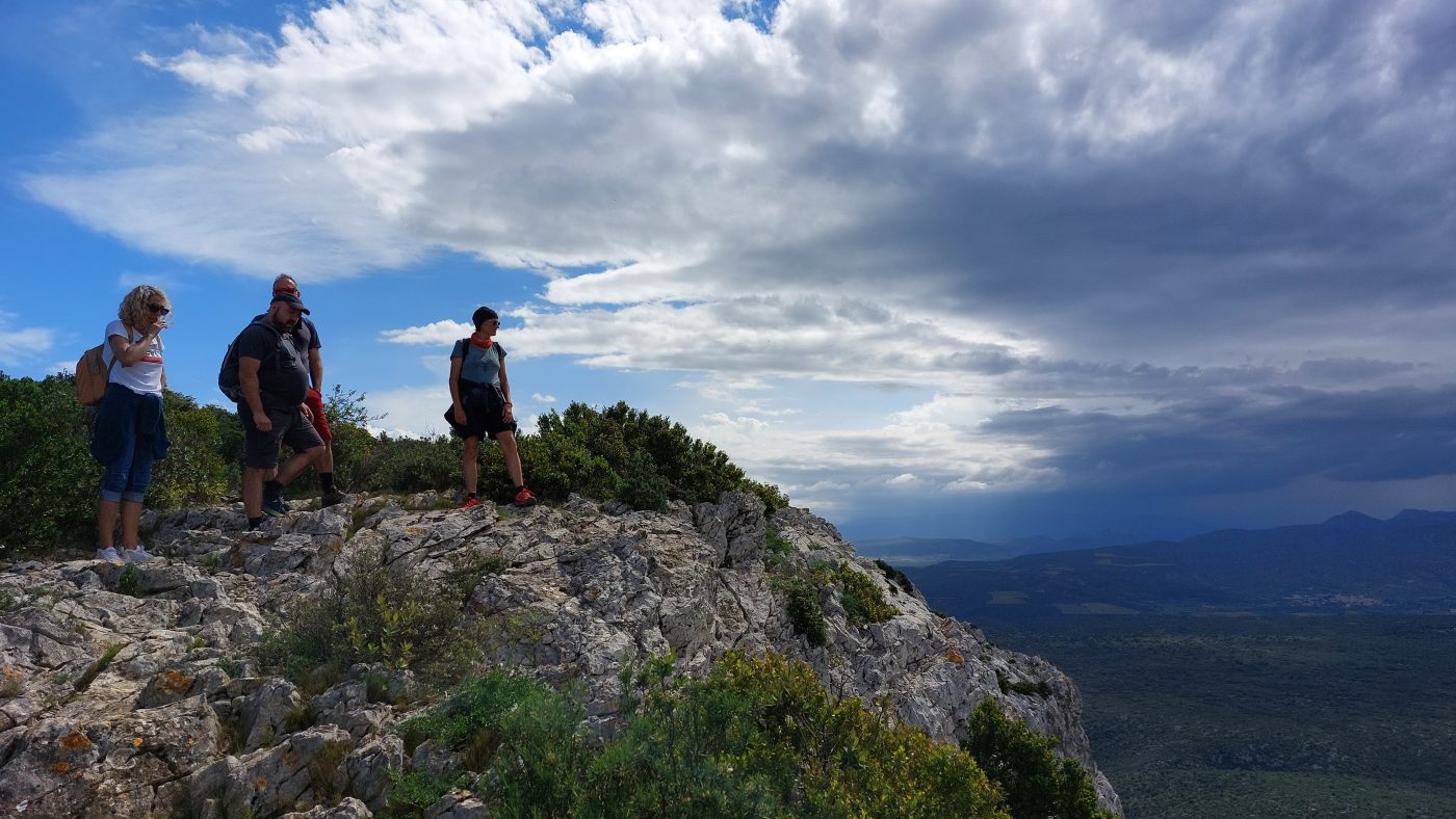 Vue sur le Parc depuis Vingrau