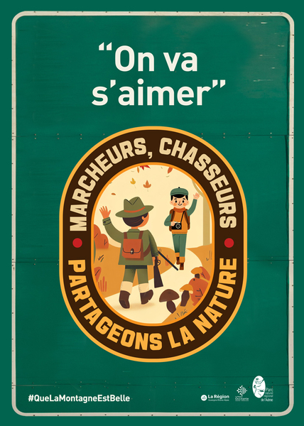 Partageons la nature en harmonie. Quand on arrive en Parc.