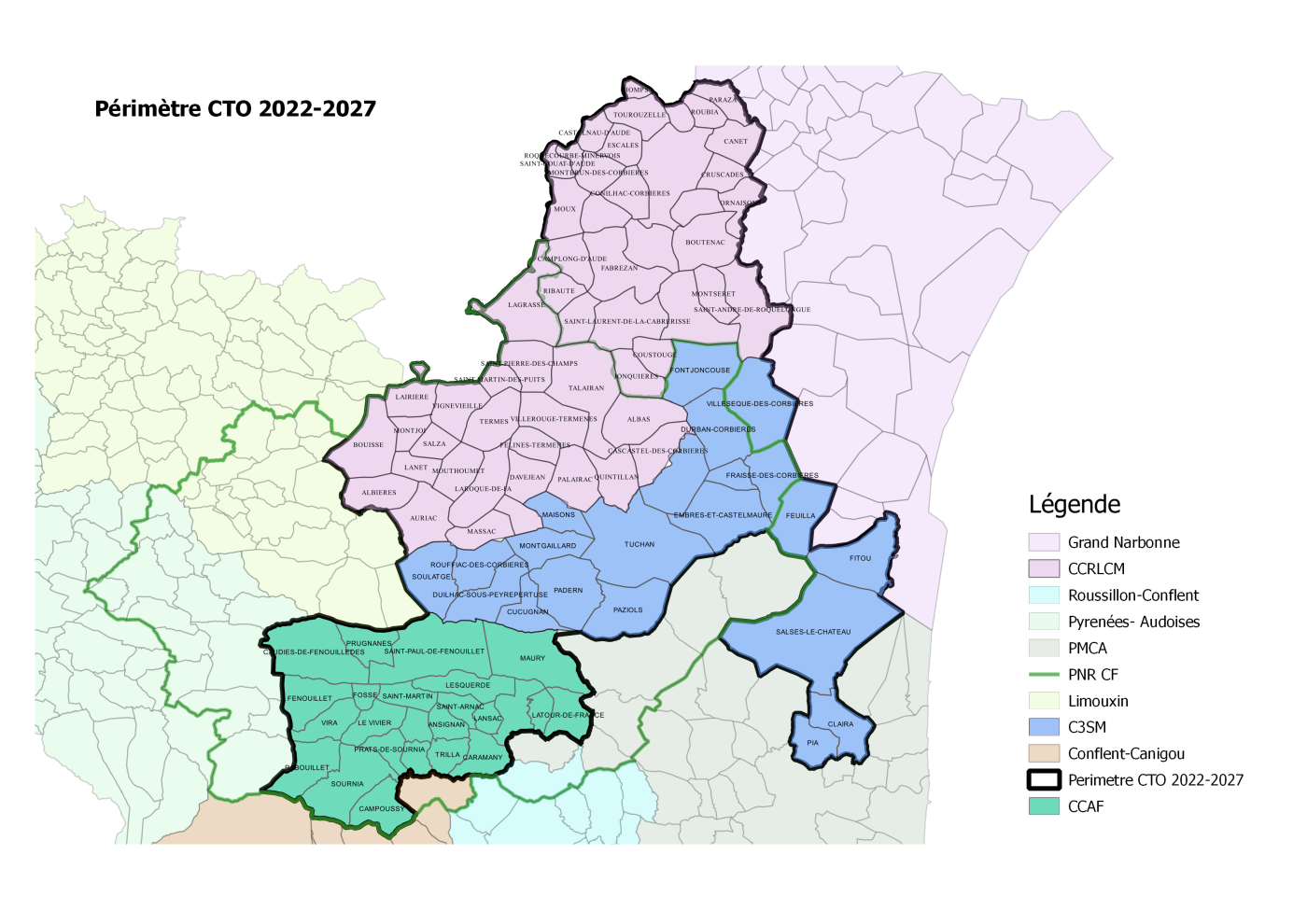 Périmètre du CTO 2022-2028